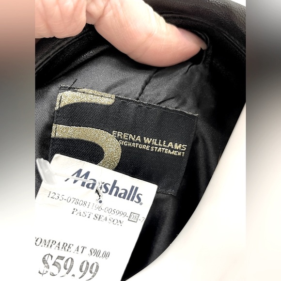 SERENA WILLIAMS BOMBER JACKET WITH HIDDEN BUTTON FRONT - Picture 4 of 17